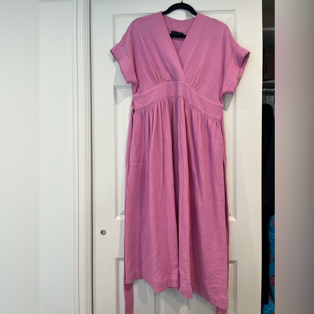 Hatch Pink Maternity Dress